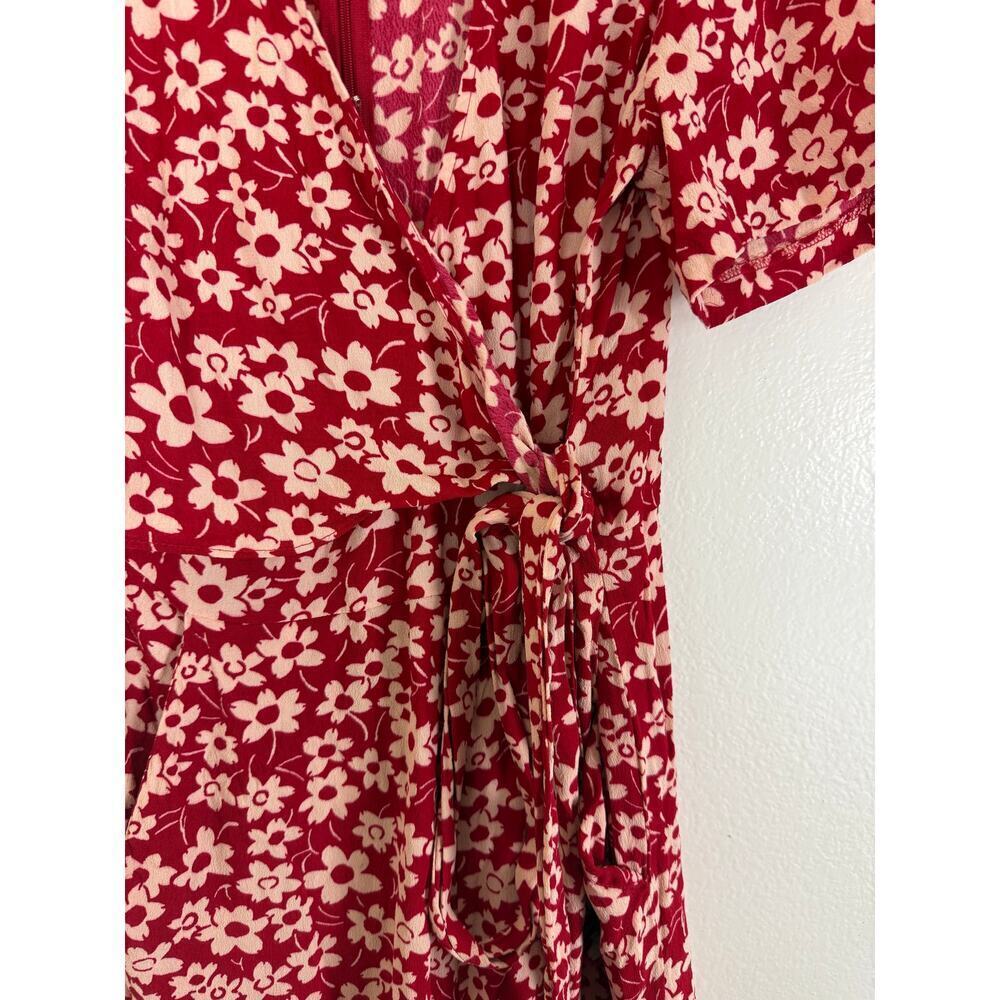 Madewell Wrap-Front Romper in Mini Daisy - Size 10 - Picture 11 of 11